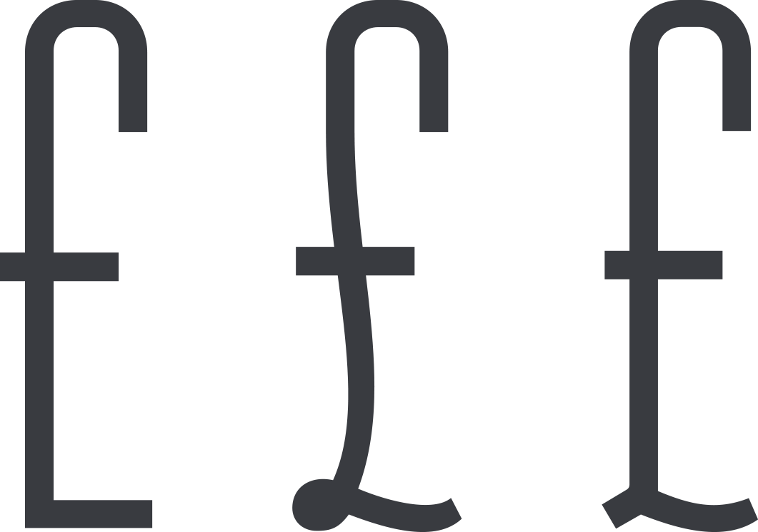 design process for Rocinante's British Pound Sterling